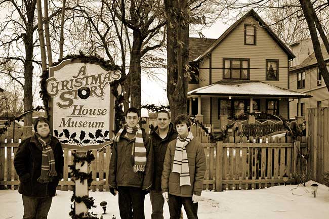 A 2010 visit to the Christmas Story house in Cleveland