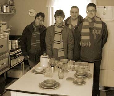 Christmas Story house kitchen