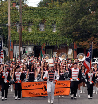 Columbus Day Parade in Little Italy